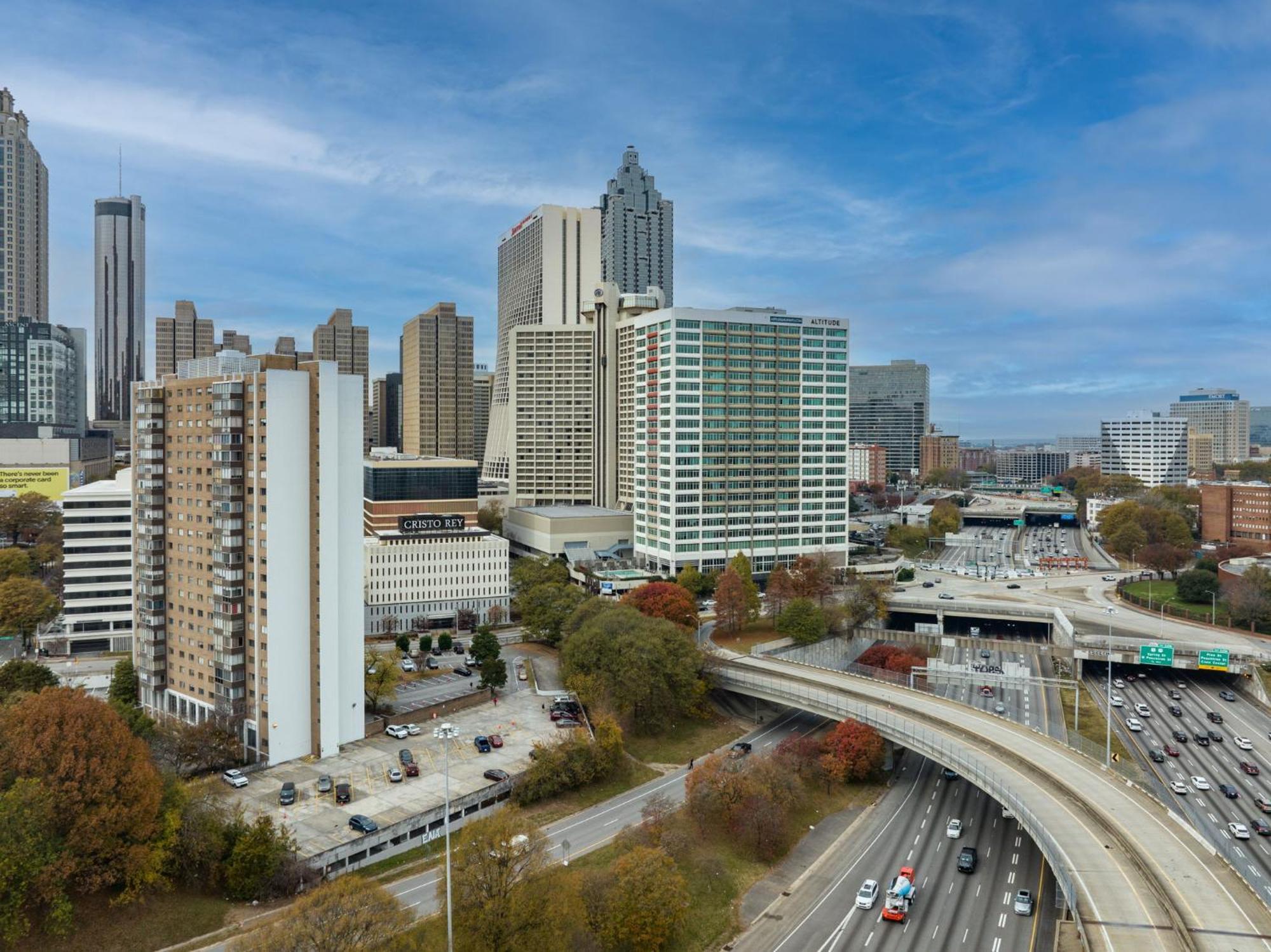 21Floor-Renovated 2Br,1Bath King And Queen Bed And Parking Atlanta Exterior foto